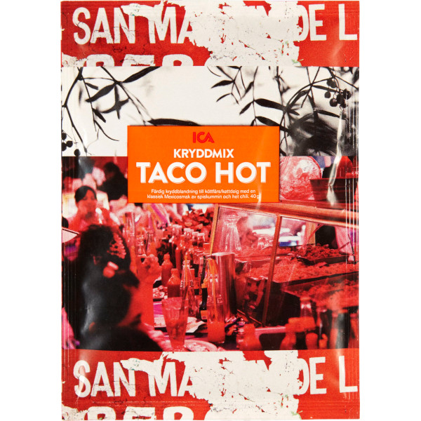 ICA Kryddmix Taco Hot