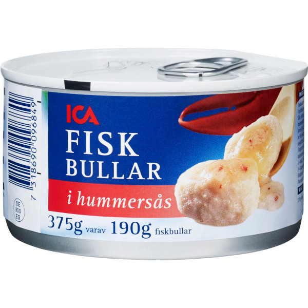 ICA Fiskbullar Hummersås