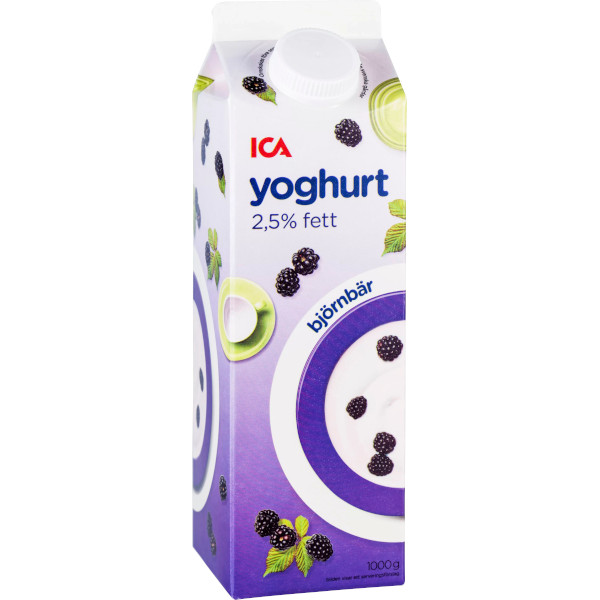 ICA Yoghurt Björnbär