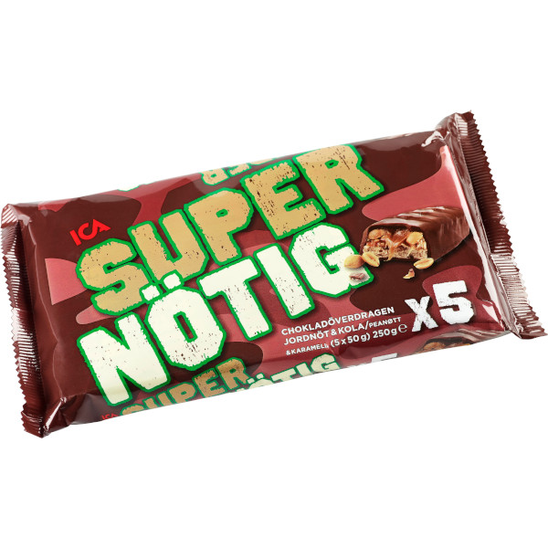 ICA Chokladbit Supernötig