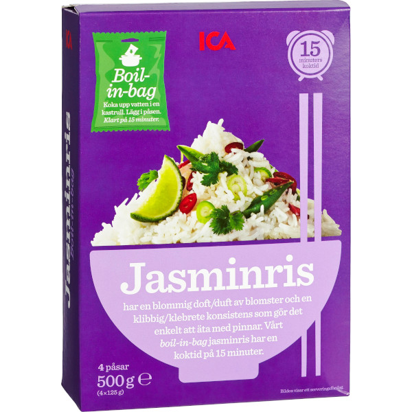 ICA Jasminris Boil-In-Bag