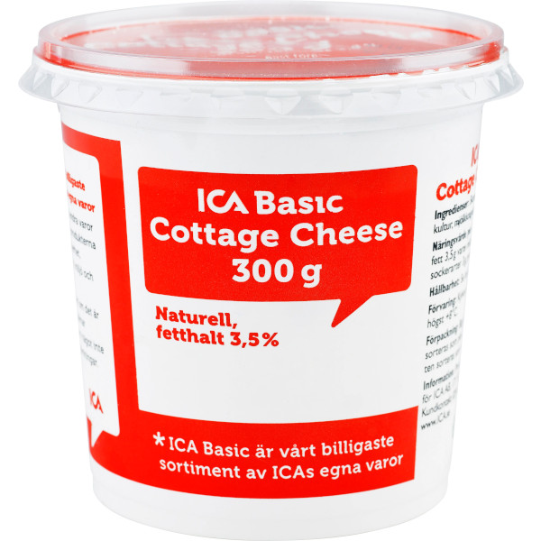 ICA Basic Cottage Cheese Naturell