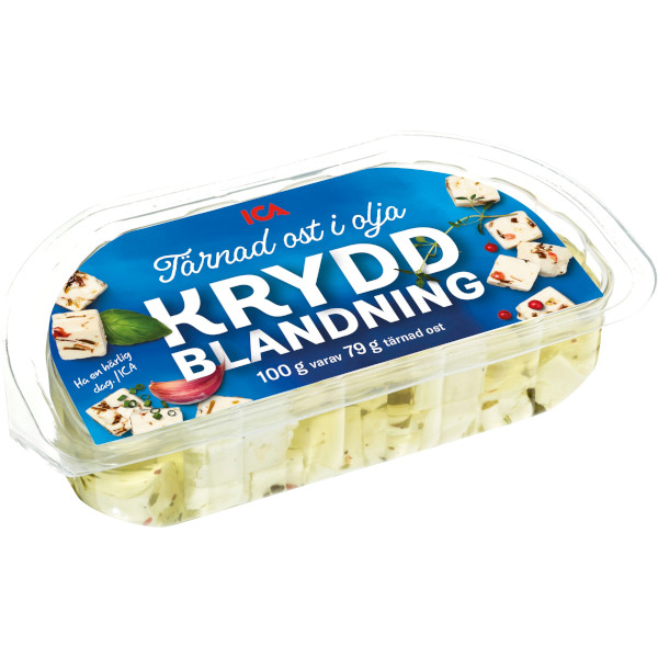 ICA Tärnad Ost Olja Kryddblandning
