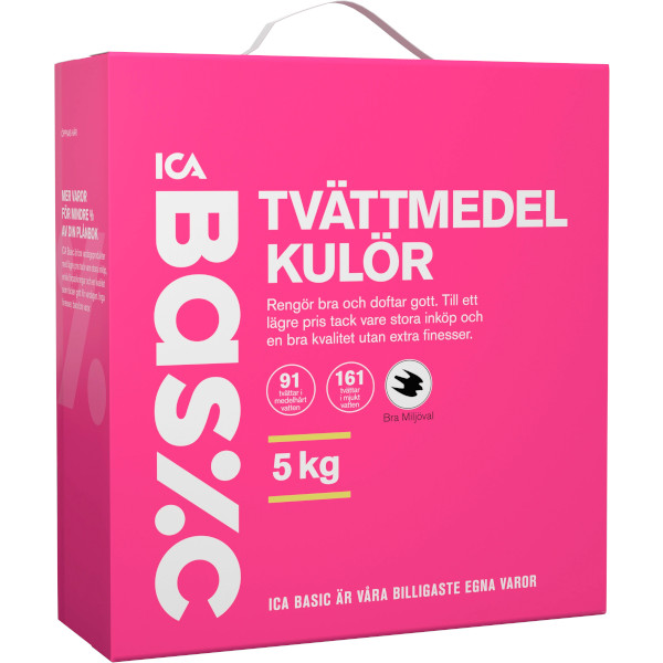 ICA Basic Tvättmedel Kulör