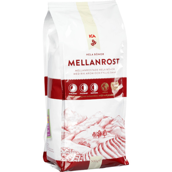 ICA Kaffebönor Mellanrost