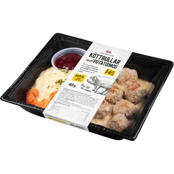 ICA Köttbullar & Potatismos