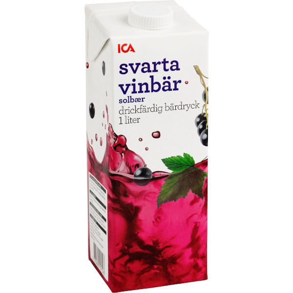 ICA Bärdryck Svarta Vinbär