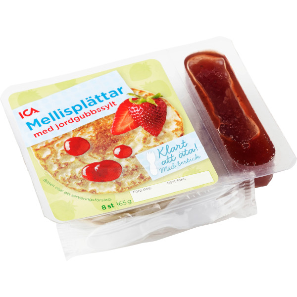 ICA Mellisplättar Jordgubbssylt