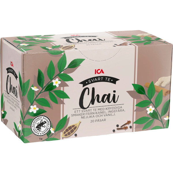 ICA Svart Te Chai