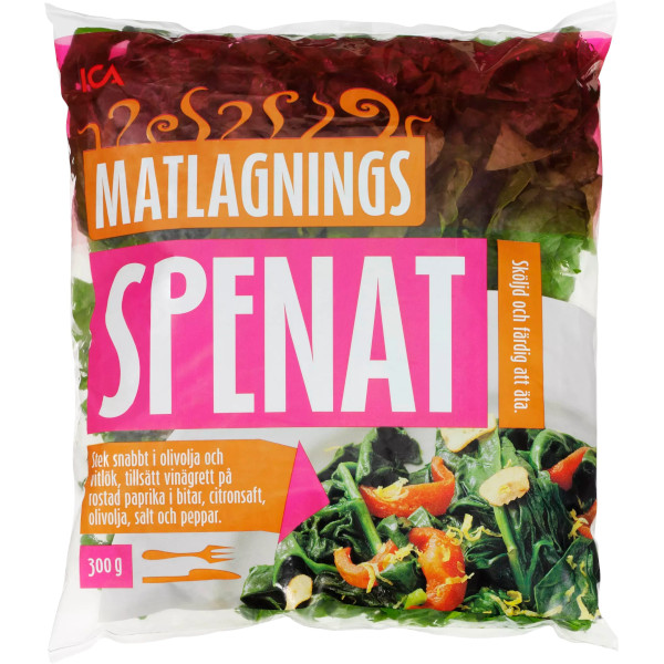 ICA Matlagningsspenat