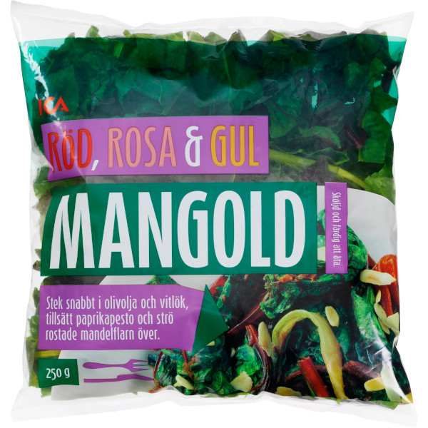 ICA Mangold Röd/Rosa/Gul