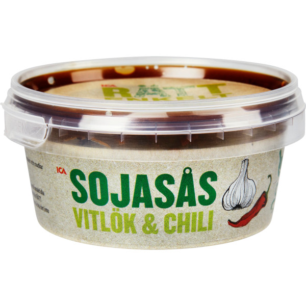 ICA Sojasås Vitlök & Chili