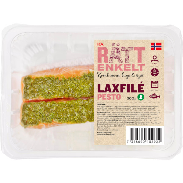 ICA Laxfilé Pesto