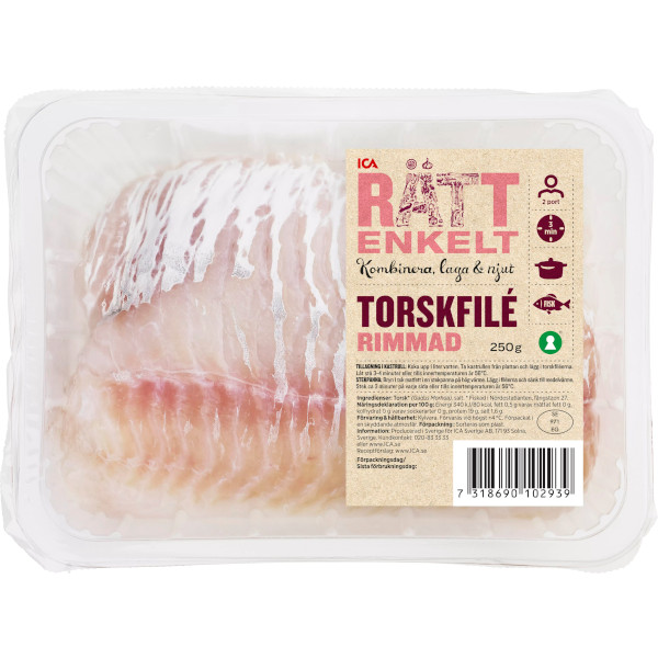 ICA Torskfilé Rimmad