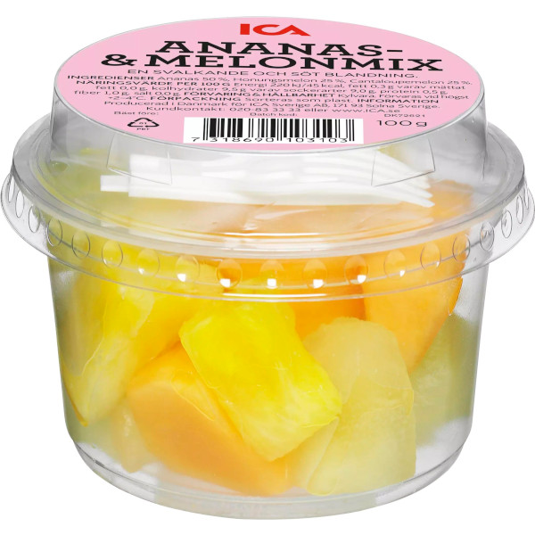 ICA Ananas & Melonmix