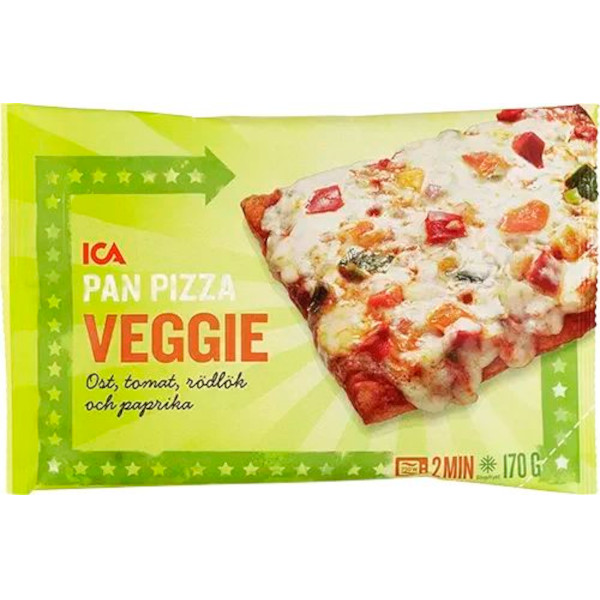 ICA Pan Pizza Veggie