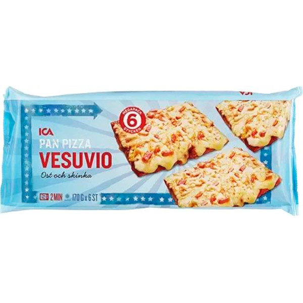ICA Pan Pizza Vesuvio