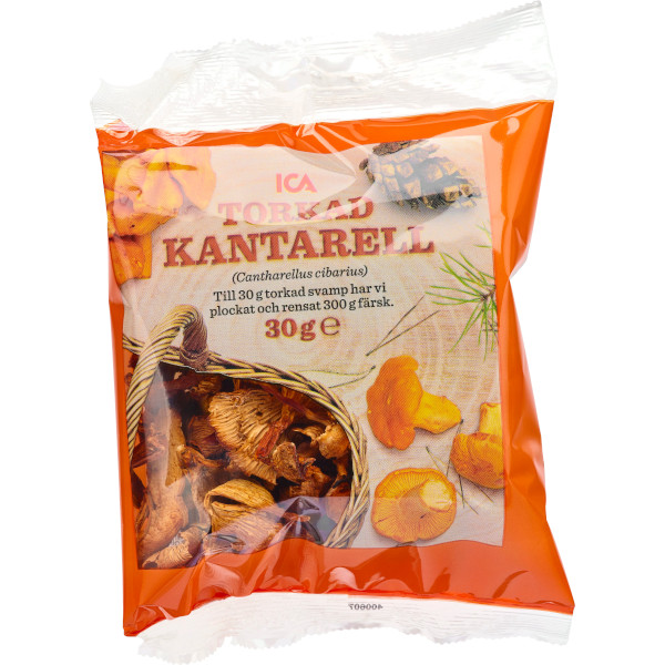 ICA Kantarell Torkad