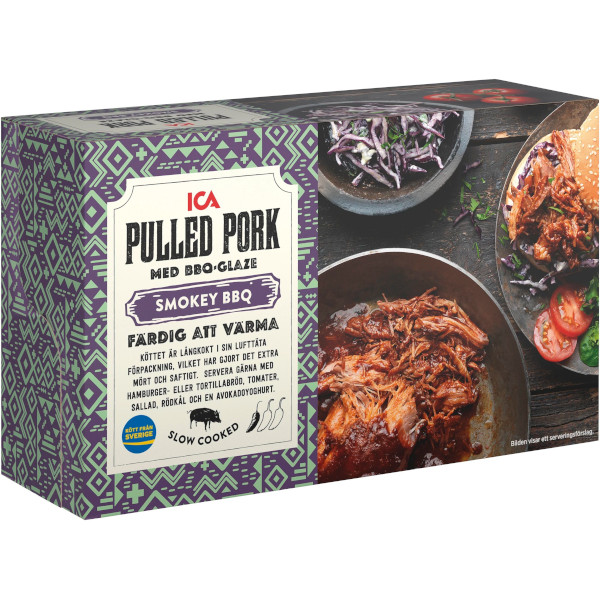 ICA Pulled Pork Smokey BBQ