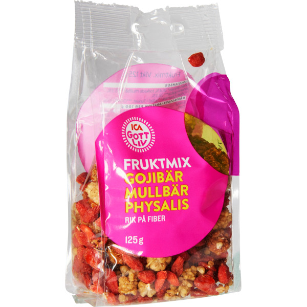 ICA Gott Liv Fruktmix Gojibär/Mullbär/Physalis