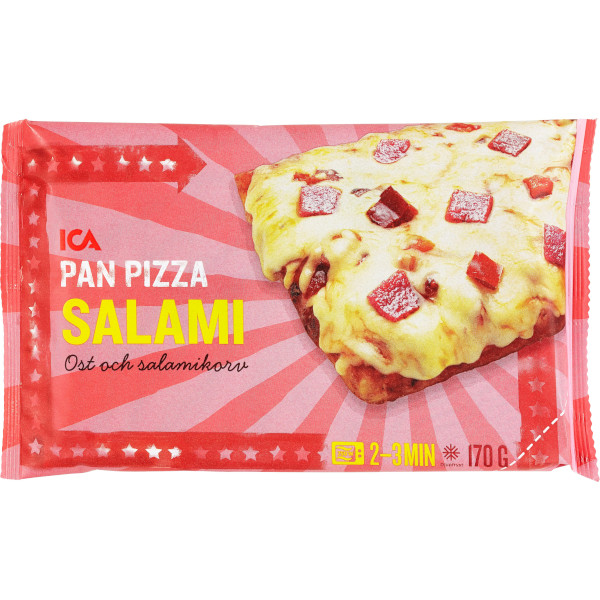 ICA Pan Pizza Salami