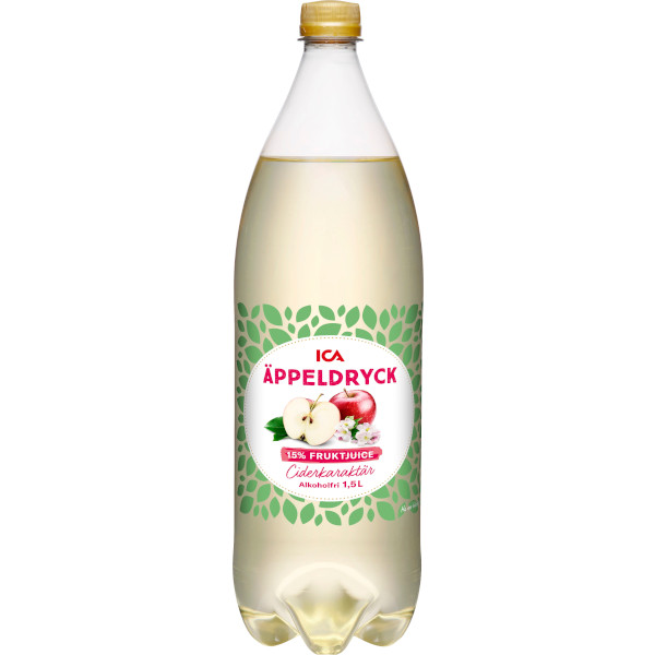 ICA Äppeldryck Ciderkaraktär