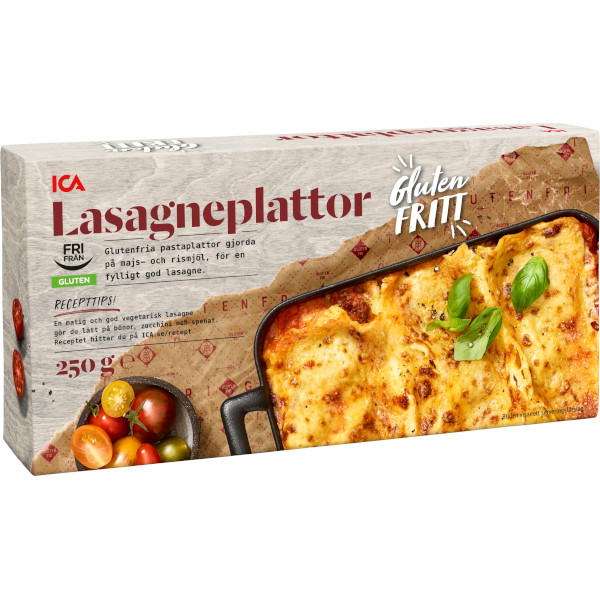 ICA Lasagneplattor Glutenfria