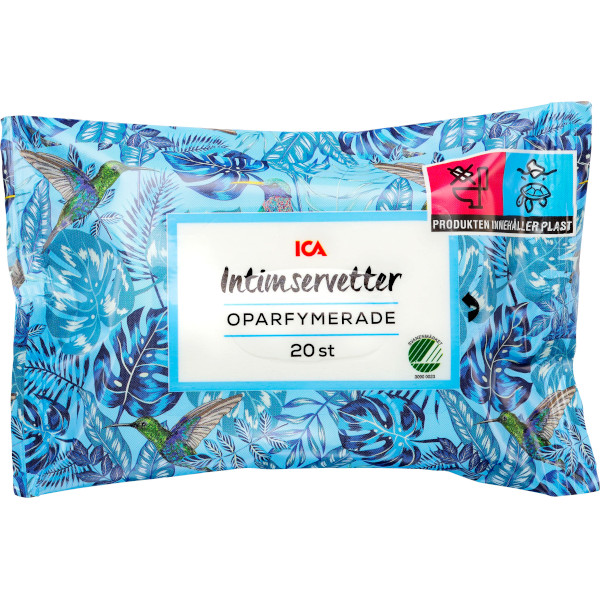 ICA Intimservetter Oparfymerade