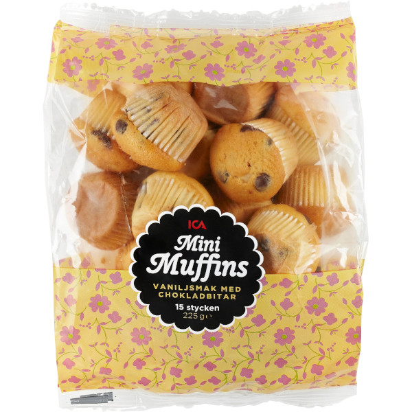 ICA Minimuffins Vanilj & Chokladbitar