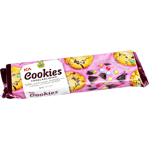 ICA Cookies Chokladlinser