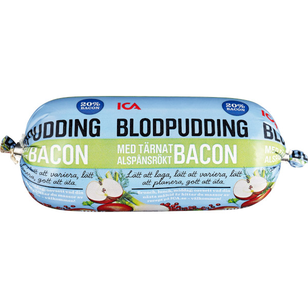 ICA Blodpudding Bacon