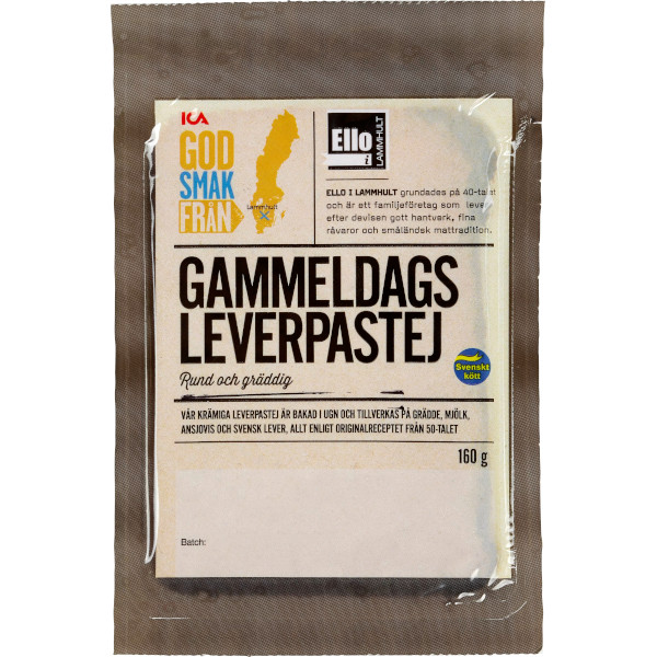 ICA Leverpastej Gammeldags