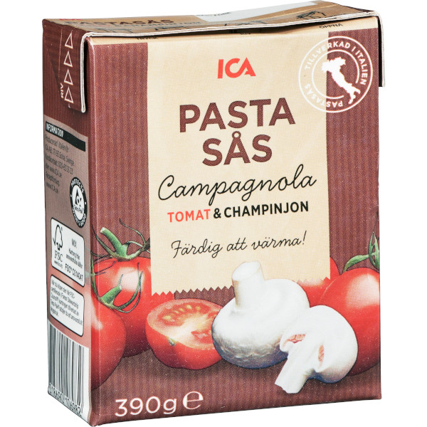 ICA Pastasås Campagnola Tomat & Champinjon