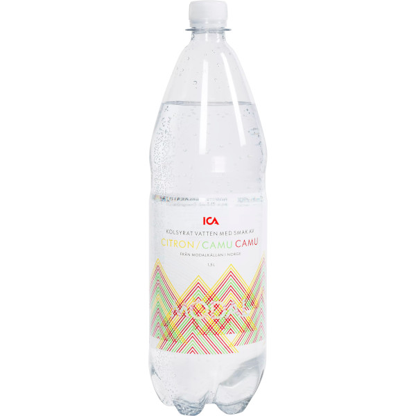 ICA Vatten Kolsyrat Citron/Camu Camu