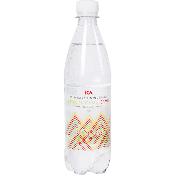 ICA Vatten Kolsyrat Citron/Camu Camu