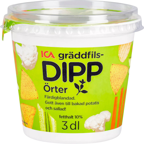 ICA Gräddfilsdipp Örter