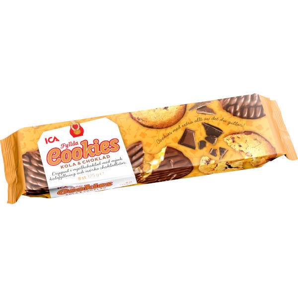ICA Cookies Fyllda Kola & Choklad
