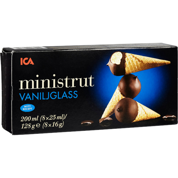 ICA Ministrut Vaniljglass