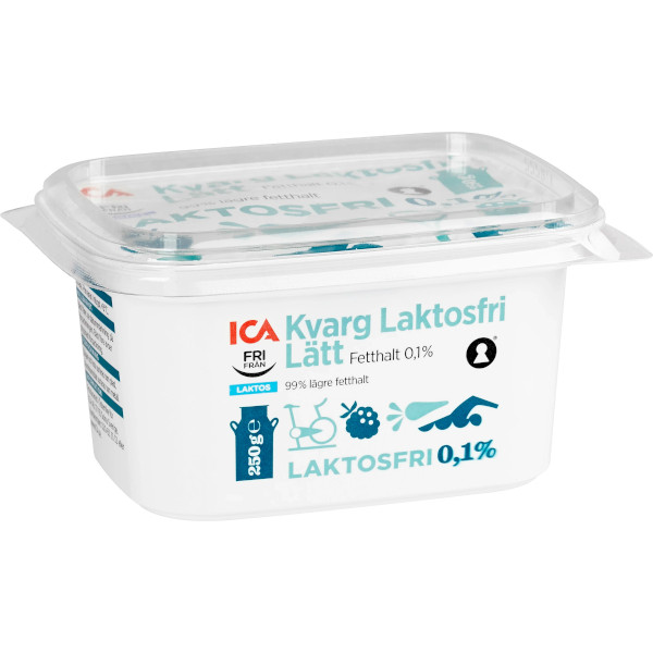 ICA Kvarg Lätt Laktosfri