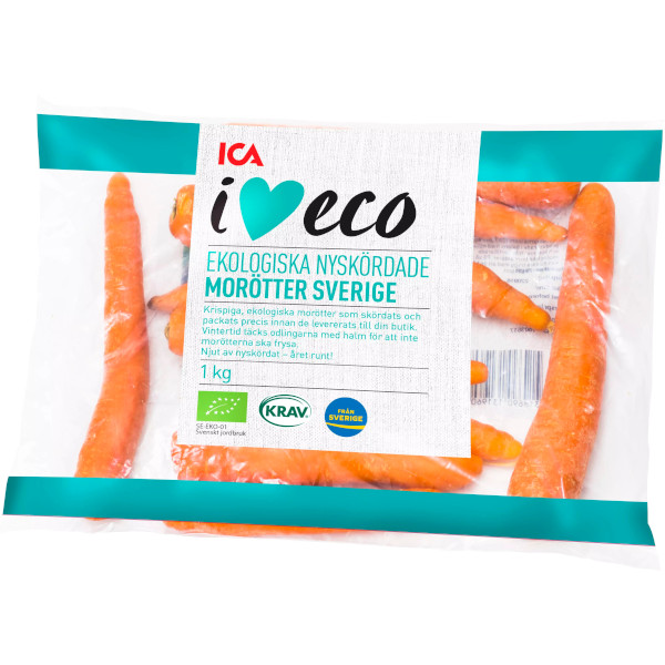 ICA I Love Eco Morötter Ekologiska