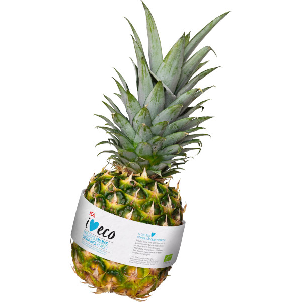 ICA I Love Eco Ananas Ekologisk