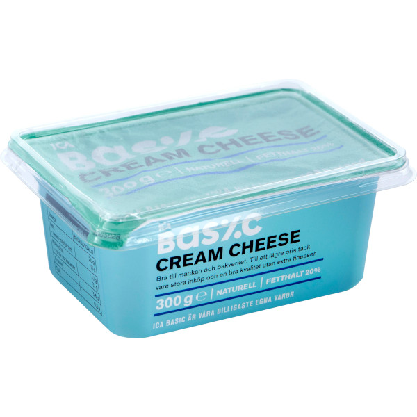 ICA Basic Cream Cheese Naturell