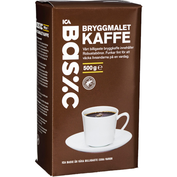 ICA Basic Kaffe Bryggmalet