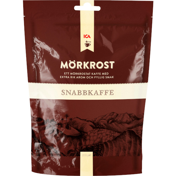 ICA Snabbkaffe Mörkrost
