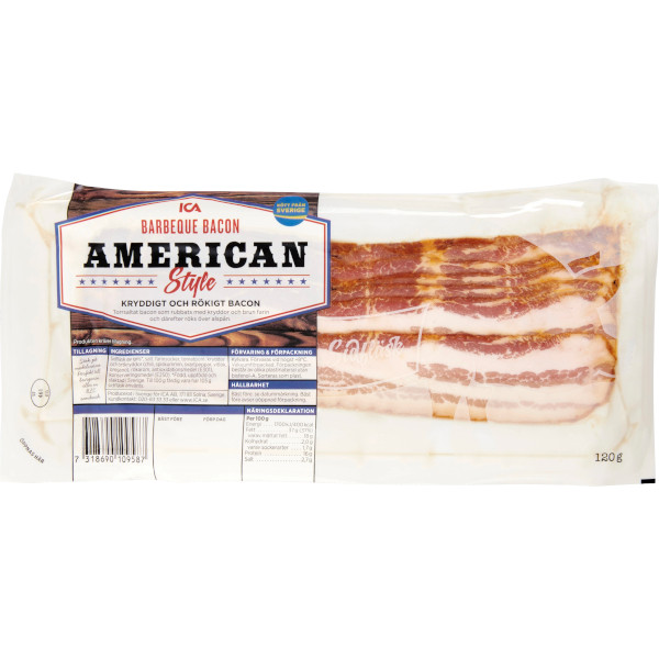 ICA Barbeque Bacon American Style