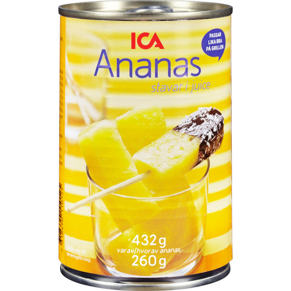 ICA Ananas Stavar