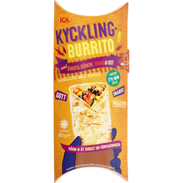 ICA Burrito Kyckling