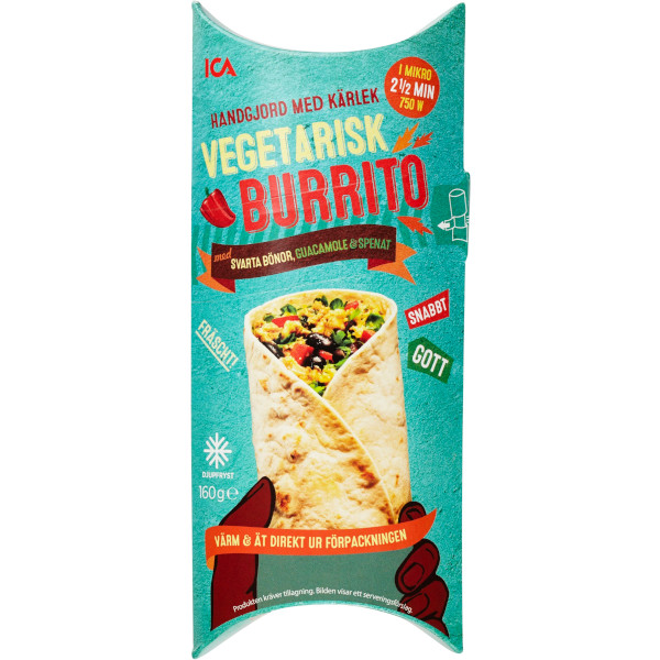 ICA Burrito Vegetarisk