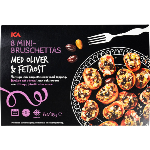 ICA Mini-Bruschettas Oliver & Fetaost