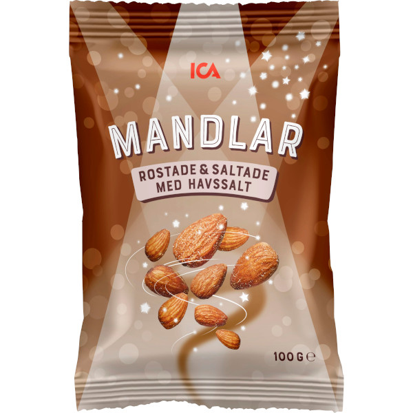 ICA Mandlar Rostade & Saltade